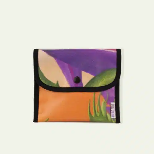 Cartera multiusos, lona reciclada