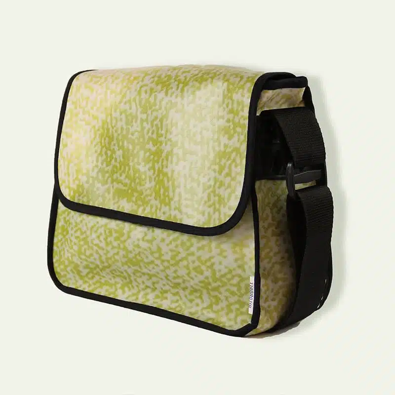 Bolso Ariana, lona publicitaria reciclada - DESERT - Imagen 4