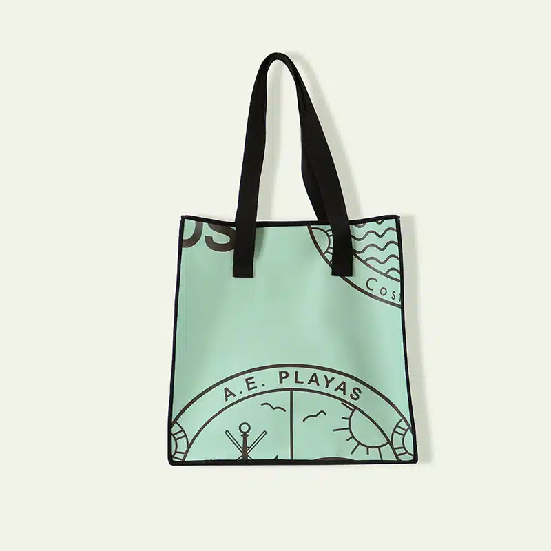 Shopper grande, lona publicitaria reciclada - MARINA - Imagen 5