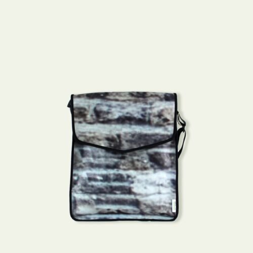 Bandolera vertical, lona reciclada - ESPUMA
