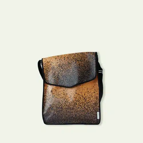 Bandolera vertical, lona reciclada - GOTELÉ
