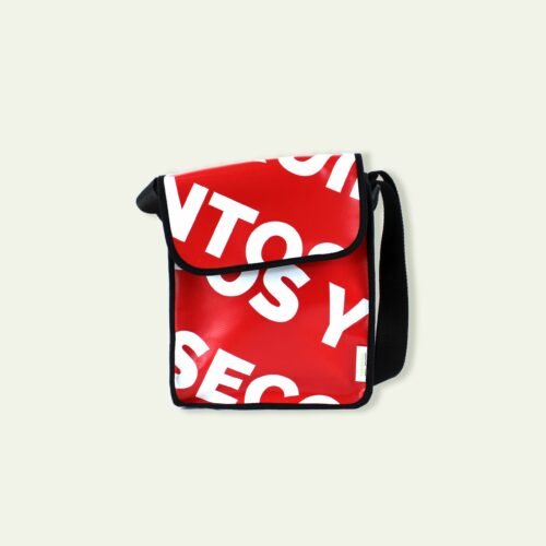 Bandolera mini, lona publicitaria reciclada - NOISY