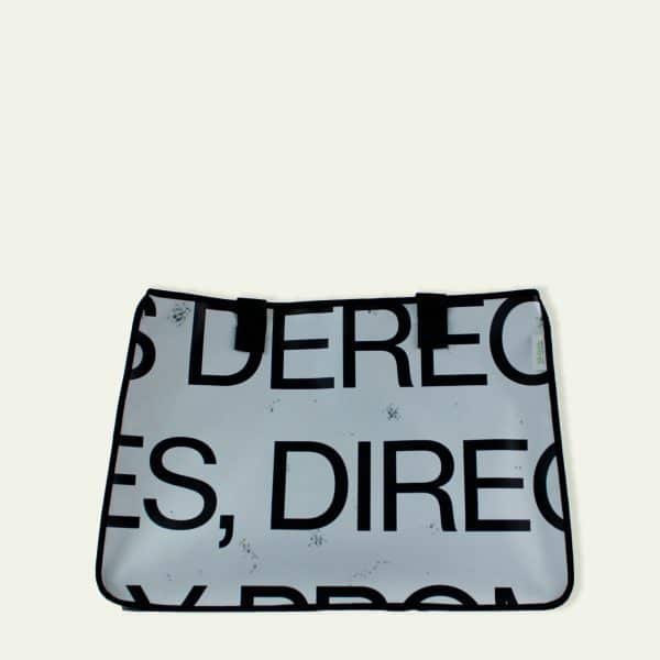 Shopper tote bag, lona publicitaria reciclada - DIRECTOR