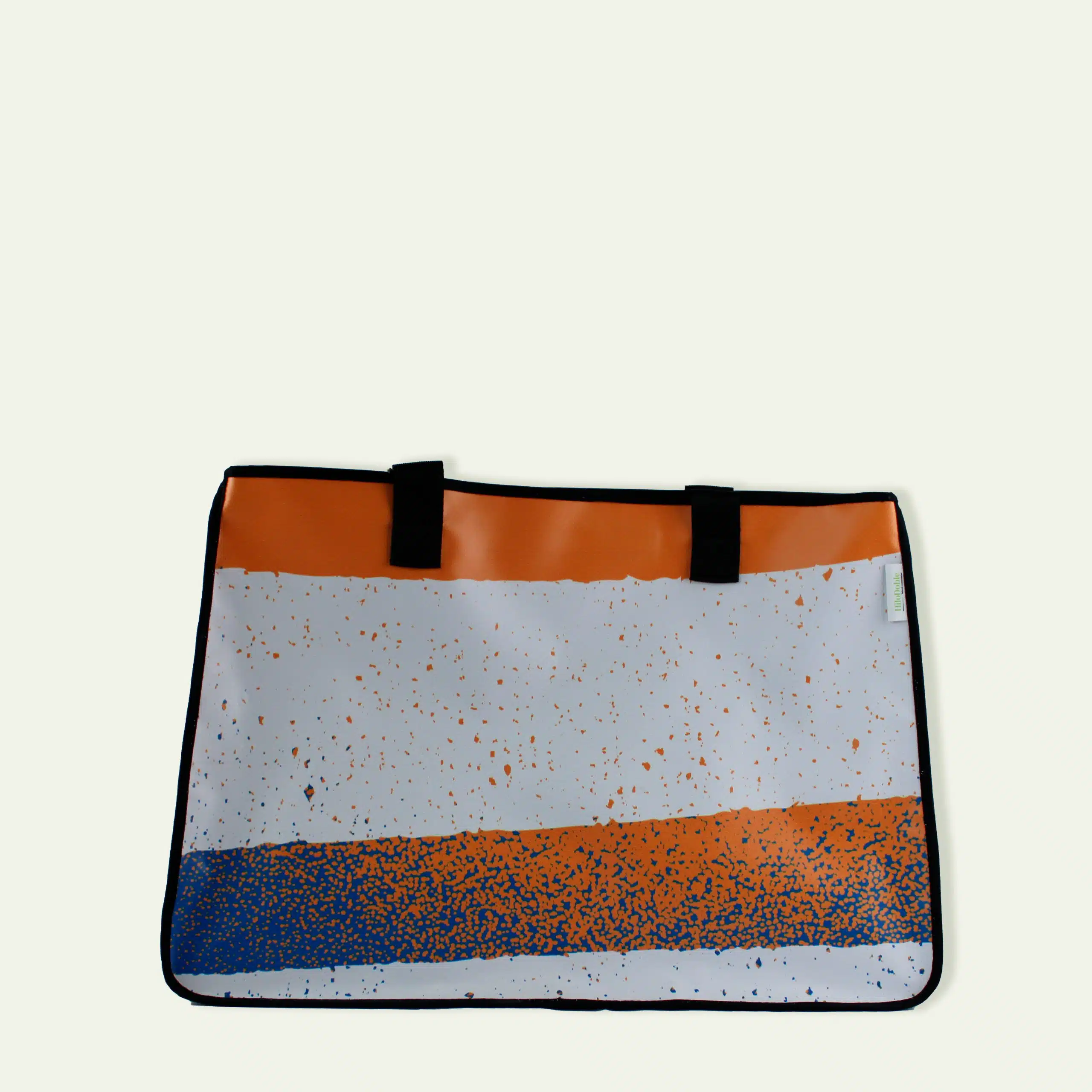 Shopper tote bag, lona publicitaria reciclada - SALPICADURA