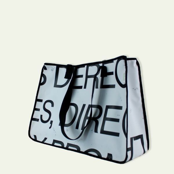 Shopper tote bag, lona publicitaria reciclada - DIRECTOR - Imagen 2